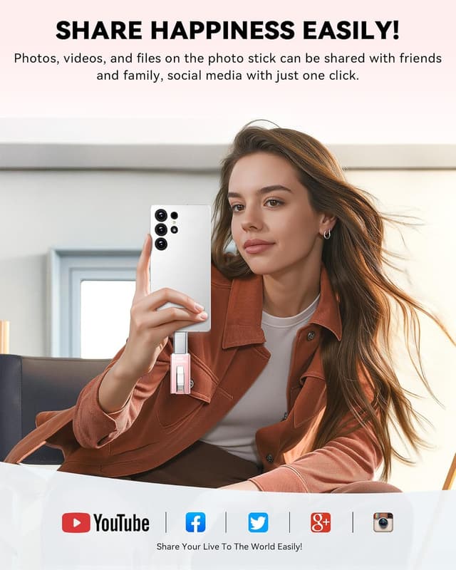 Thumbnail 5 de SUDEHO USB Stick 256GB Lightning flash drive