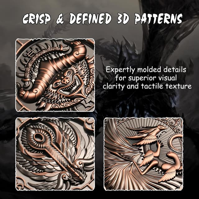 Thumbnail 5 de DNDND Copper 8-in-1 Spinner Dice 🎲