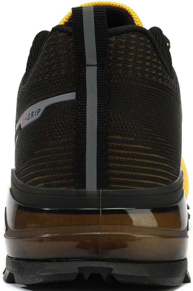 Detalle de Kricely Men’s Trail Running Shoes: Lightweight, Breathable Mesh Sneakers for Hiking, Training, and Daily Wear