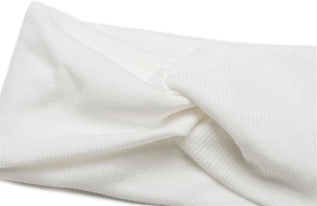 Detalle 2 de styleBREAKER Fascia per capelli a coste sottili con nodo, da donna (04026009)