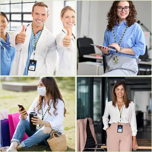 Thumbnail 5 de OFFCUP Cordon Tour de Cou Vert Néon