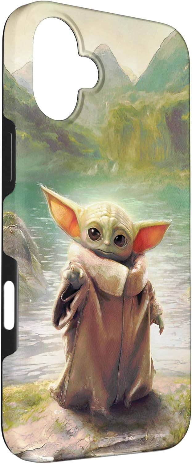 Detalle de Coque Star Wars Grogu pour iPhone 16 Plus