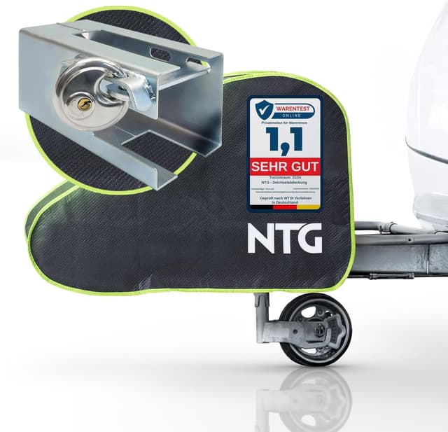 Detalle de Deichselabdeckung mit Schloss für Caravan