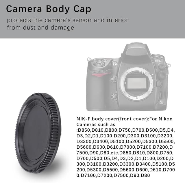 Thumbnail 2 de NIK Gehäusedeckel 2er Set Front- und Rückdeckel