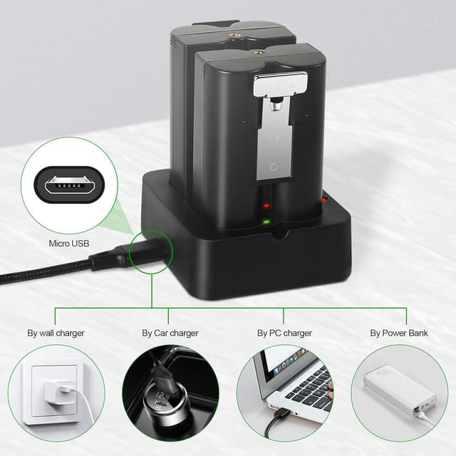 Thumbnail 4 de Abeden V4 Ersatzakku 6040mAh für Ring Doorbell