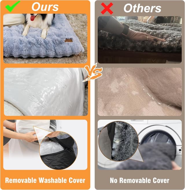 Thumbnail 4 de BingoPaw Calming Dog Bed 76x51x10cm