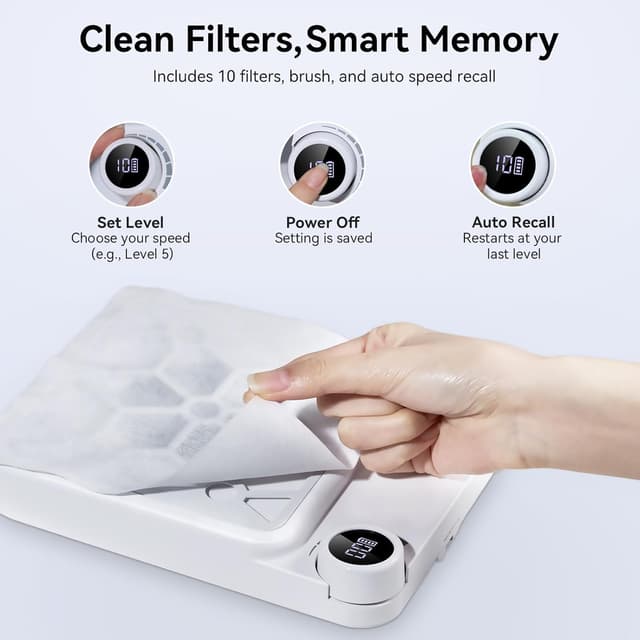 Thumbnail 6 de Makartt ERYNOS Nail Dust Collector 5500RPM