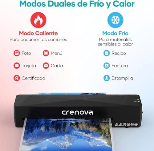 Thumbnail 2 de Crenova Plastificadora A4 con Guillotina