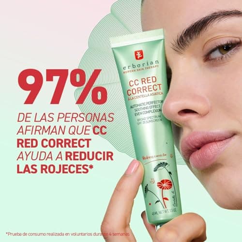 Detalle 2 de Erborian CC Red Correct crema tinte SPF 25 45 ml