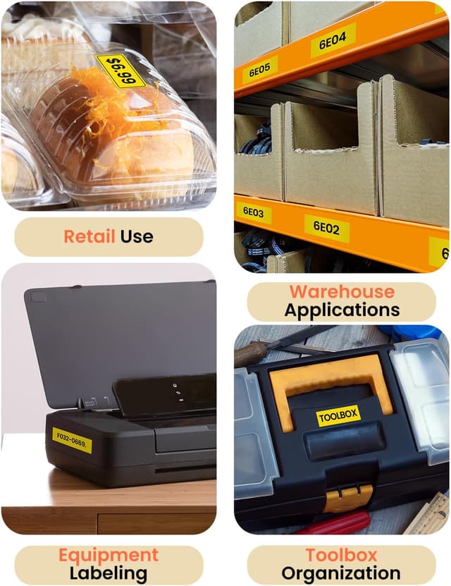 Thumbnail 5 de Replacement Brother TZe-641 18mm Label Tape 🏷