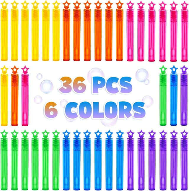 Thumbnail 2 de 36 Pieces Mini Bubble Wands 10ml