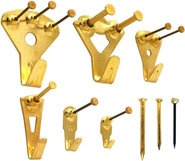 Detalle de Picture hanging kit, 130 piece heavy duty