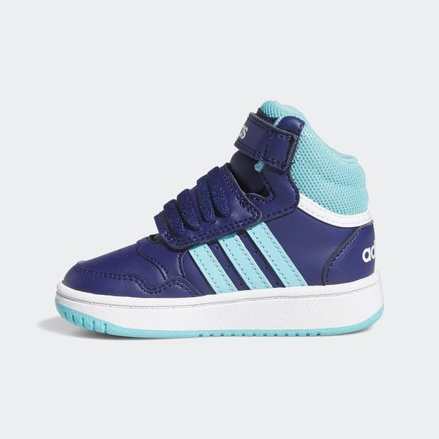Detalle 2 de adidas Hoops Mid Schuh für Kids (Unisex) – reguläre Passform