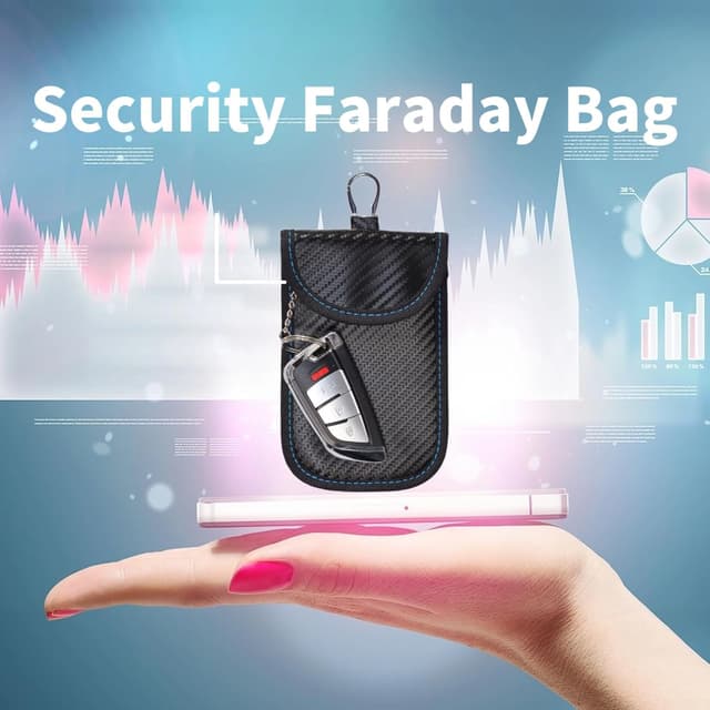 Thumbnail 6 de RFID signal blocking Faraday pouch 3 pack