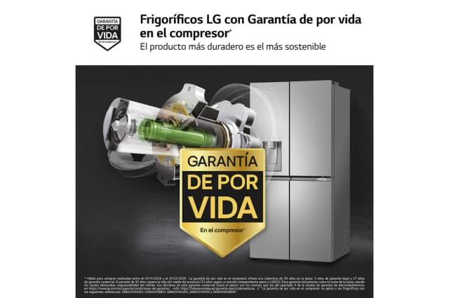 Thumbnail 2 de LG GML861PYPE Frigorífico American Combi 506 L, inox antihuellas