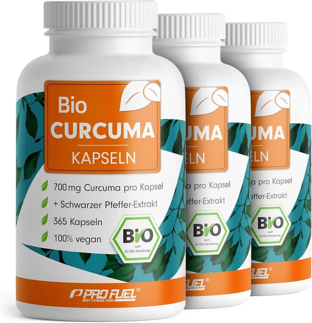 Thumbnail 6 de Bio Curcuma Kapseln 365x 700 mg