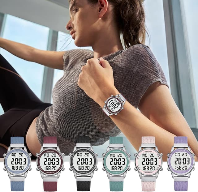 Thumbnail 6 de Hearkent pedometer watch for women, 30M waterproof