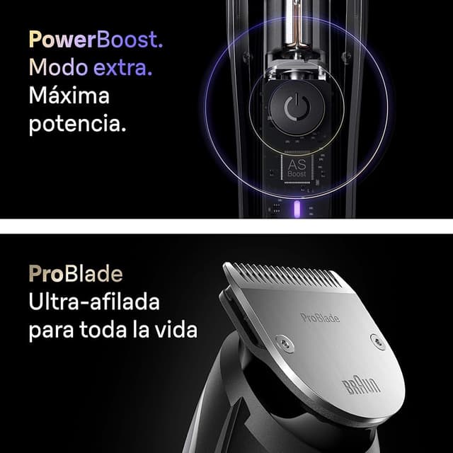 Thumbnail 5 de Braun Recortadora Profesional Series 9 BT9440 ✂️ 180 Minutos Autonomía