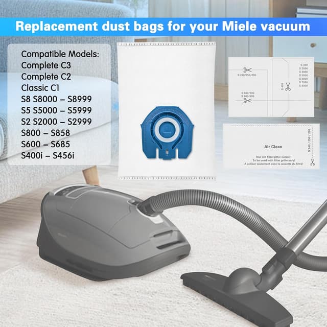 Detalle 2 de Miele GN vacuum bags 10 pack