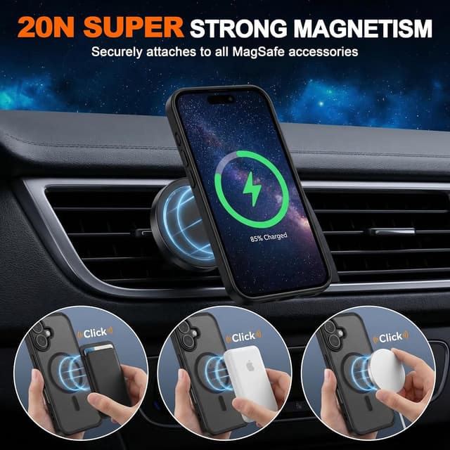 Detalle de Seaflar Custodia Ultra Sottile e Antigraffio per iPhone 17 con protezione antishock e foro per laccetto