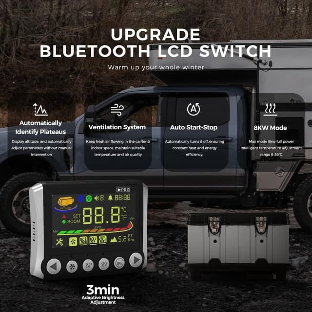 Thumbnail 1 de Sunster 8KW Diesel Standheizung 6L Tank đ