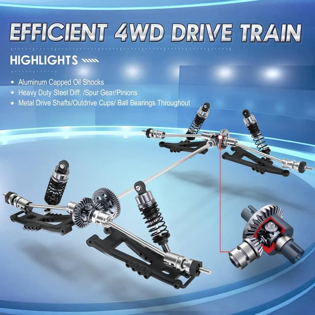 Thumbnail 2 de HAIBOXING 903 1:12 RC Monster Truck 38 km/h