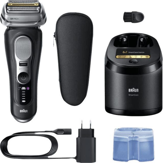 Detalle de Braun Series 9 Pro+ 9660CC Schwarz Rasierer 🪒