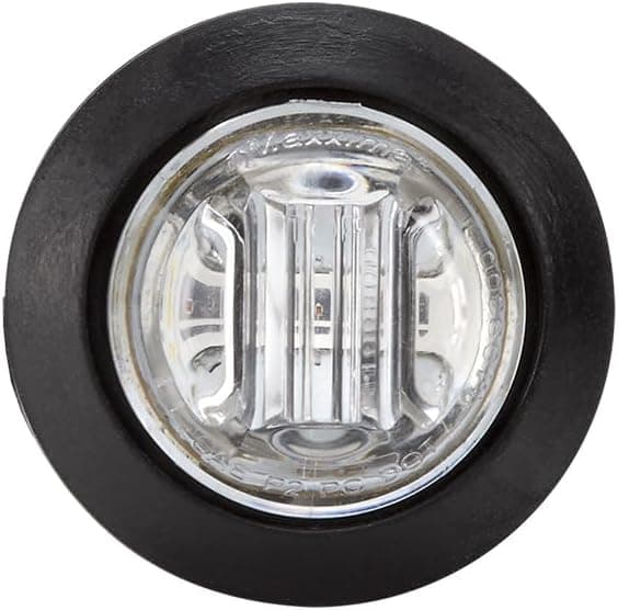 Detalle 2 de Maxxima M09300YCL Amber 3/4" Round LED Marker Light (Clear Lens)