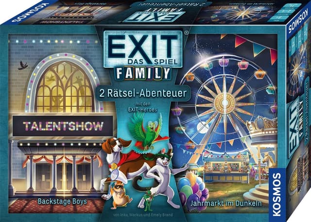 Detalle de Kosmos 685379 Exit® Il Gioco Family – Due avventure per la famiglia (8+)
