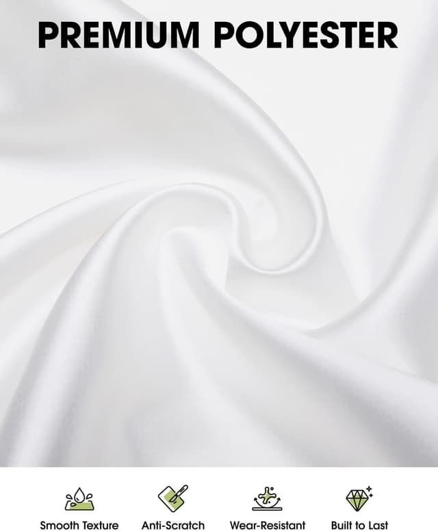 Detalle 2 de Pureegg Rectangle Table Cloth 60 x 102 White