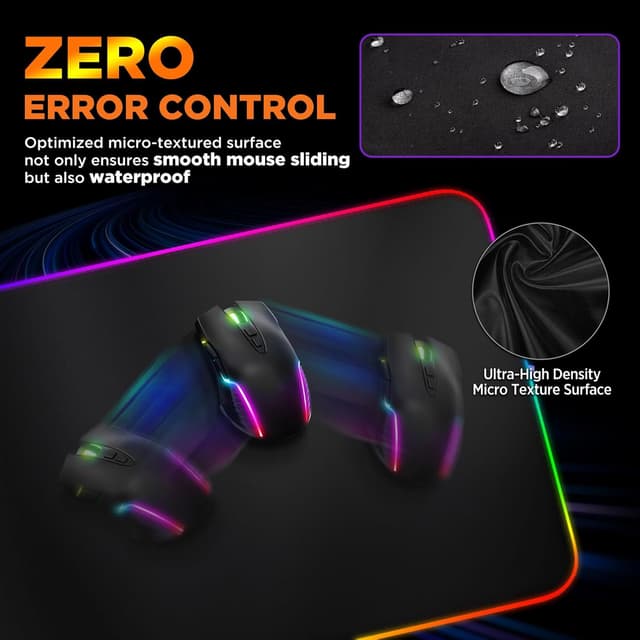 Thumbnail 6 de Gimars RGB Gaming Mouse Pad with 15W Wireless Charging (XL 800x300x4mm)