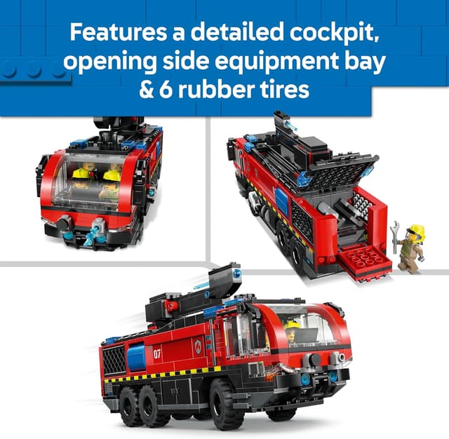 Detalle de LEGO City 60499 fire engine kit