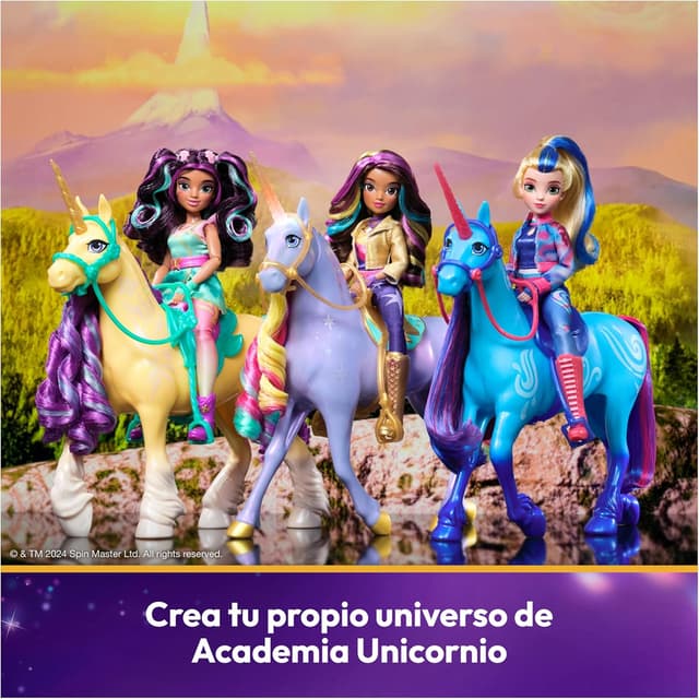 Thumbnail 6 de Academia Unicornio Figura Río 28 cm con accesorios 🦄