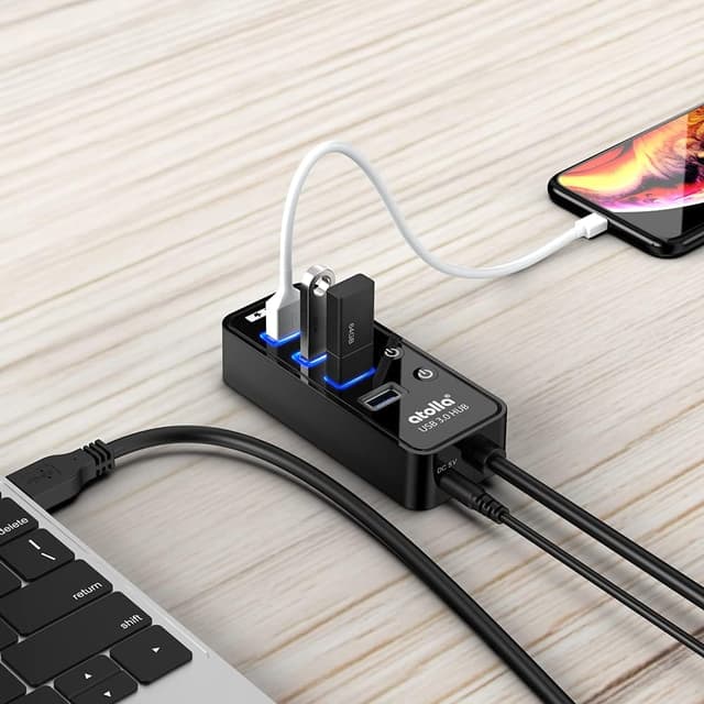 Thumbnail 6 de atolla USB Hub 4-port USB 3.0 with smart charge