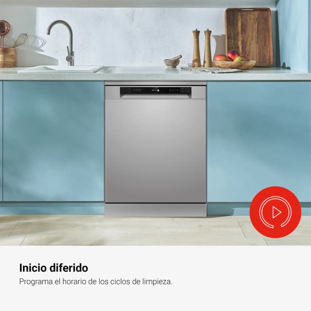 Detalle 2 de Fagor 3LVF-620MX Lavavajillas 12 servicios, media carga