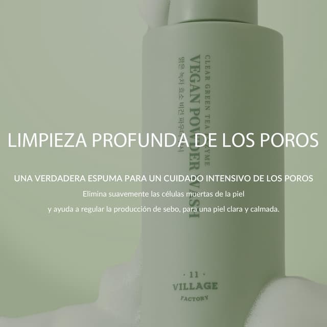 Thumbnail 3 de VILLAGE 11 FACTORY CLEAR GREEN TEA ENZYME POWDER 60G