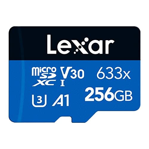 Detalle de Lexar 633x Tarjeta microSD 256GB UHS-I