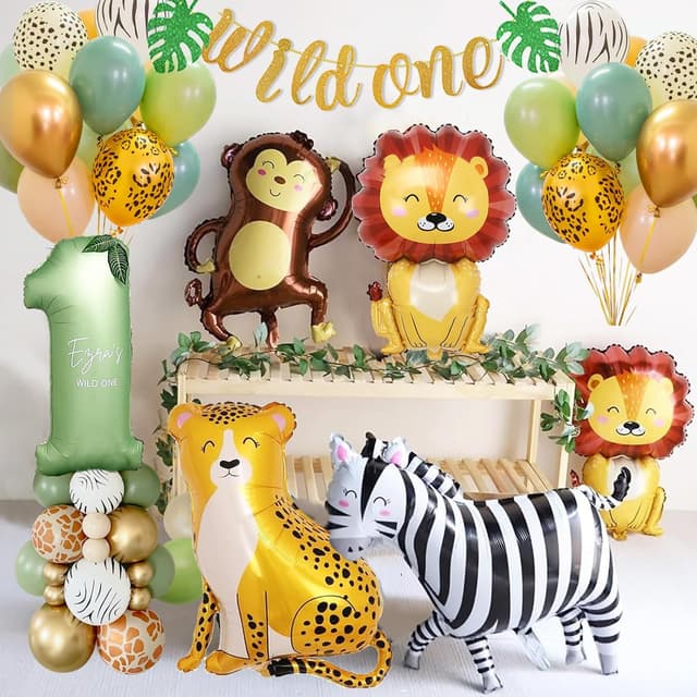 Thumbnail 3 de Konoz Wild One Geburtstag Deko 1. Geburtstag