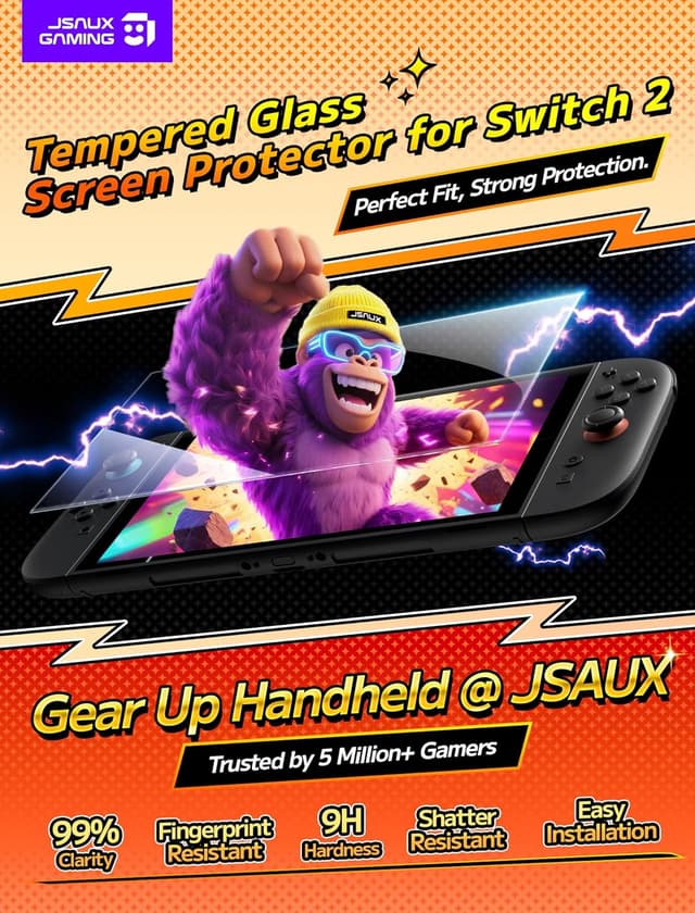 Thumbnail 1 de JSAUX Switch 2 protector 0,3 mm