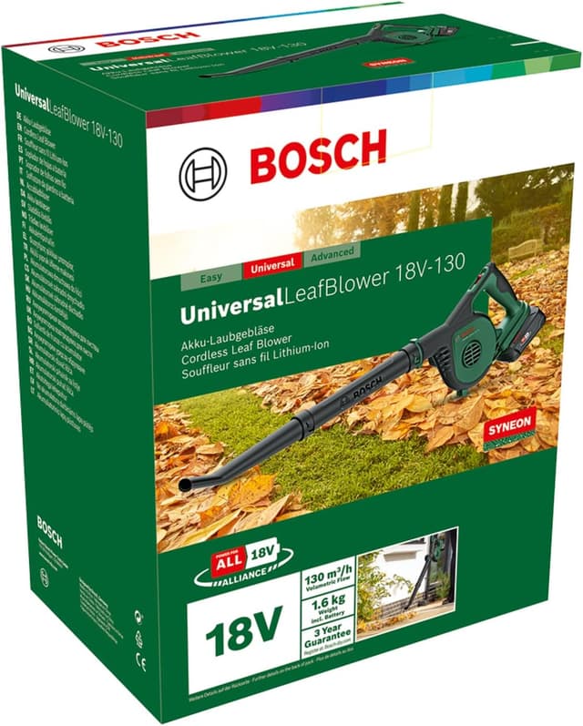 Thumbnail 7 de Bosch UniversalLeafBlower 18V 🍃 Soplador de Hojas Portátil