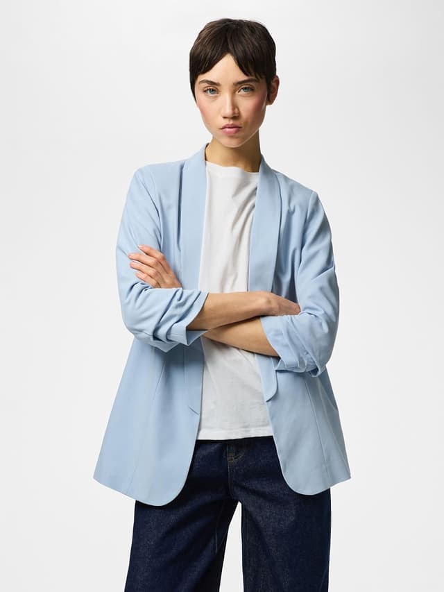 Detalle de PIECES Female Blazer PCBOSELLA – normaler Schnitt mit Reverskragen