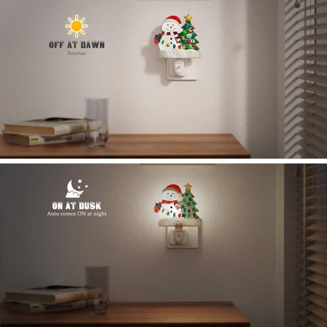 Thumbnail 2 de JandCase Night Light Plug in Wall 5000K