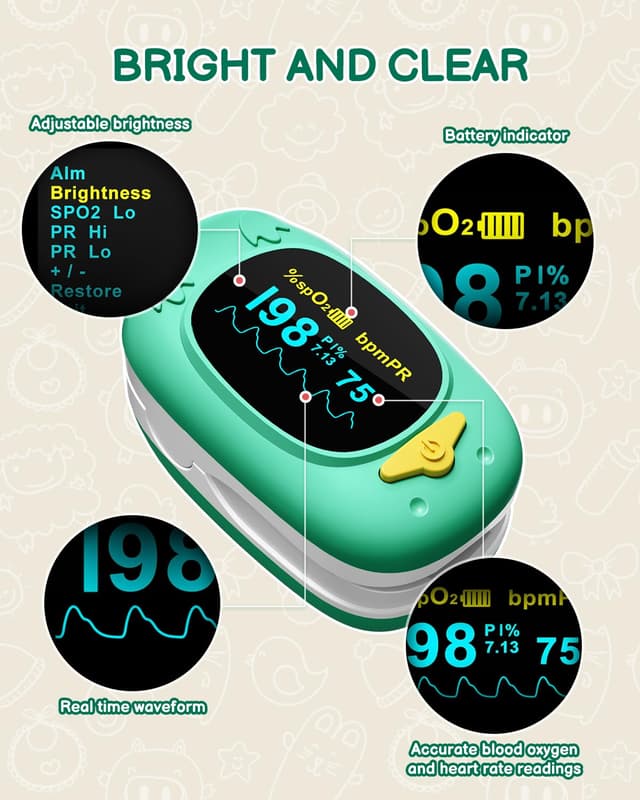 Thumbnail 3 de HOLFENRY Oximetro Pediatrico