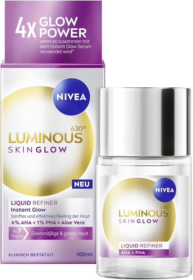 Detalle de NIVEA LUMINOUS630 Liquid Refiner mit 4% AHA
