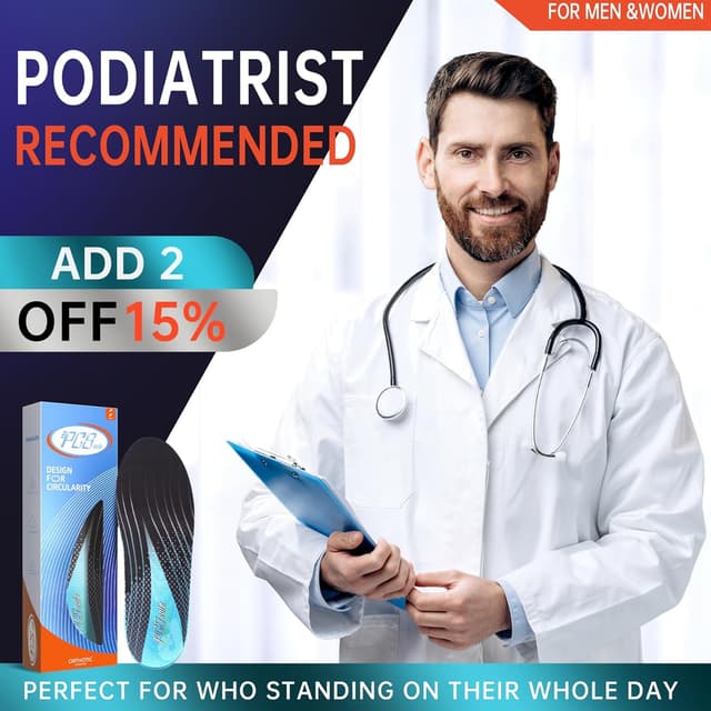 Detalle 2 de PCSsole Plantillas Ortopédicas con soporte de arco 3,5 cm