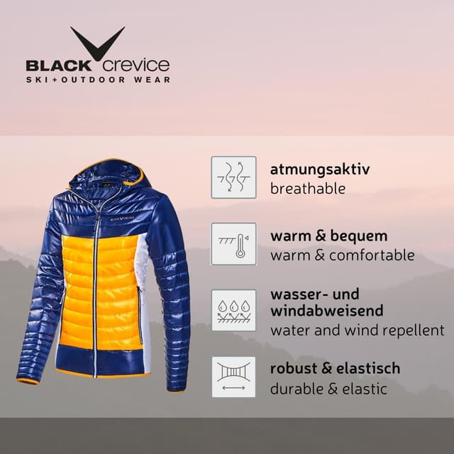 Detalle 2 de Black Crevice Giacca isolante da donna