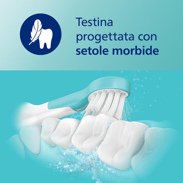 Detalle de Philips Sonicare For Kids HX6352/42 spazzolino elettrico 🪥