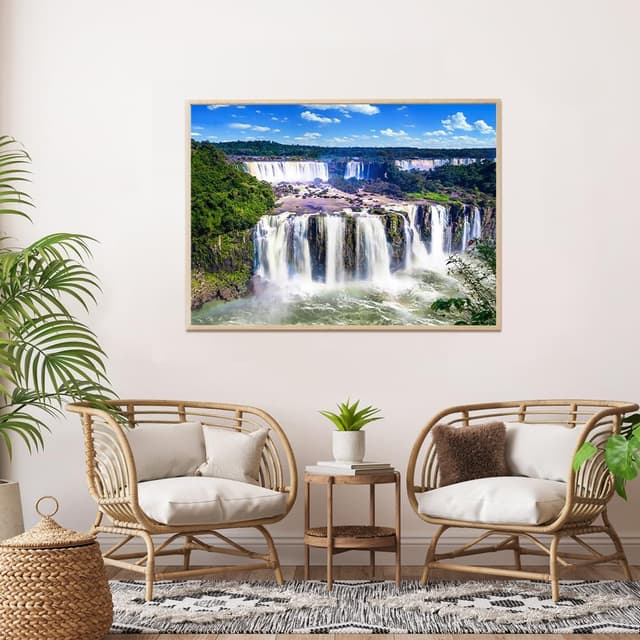 Detalle 2 de HUADADA 1000-piece Jigsaw Puzzle for Adults – Iguazu Waterfalls (GSSQ0029-0001)
