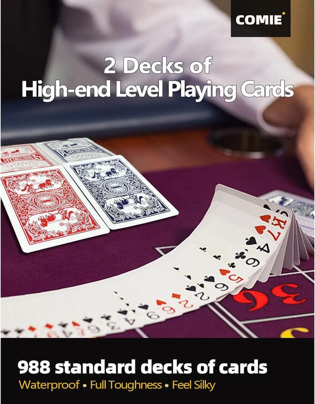 Detalle 1 de Comie Clay Poker Chips 400 PCS, 14 g