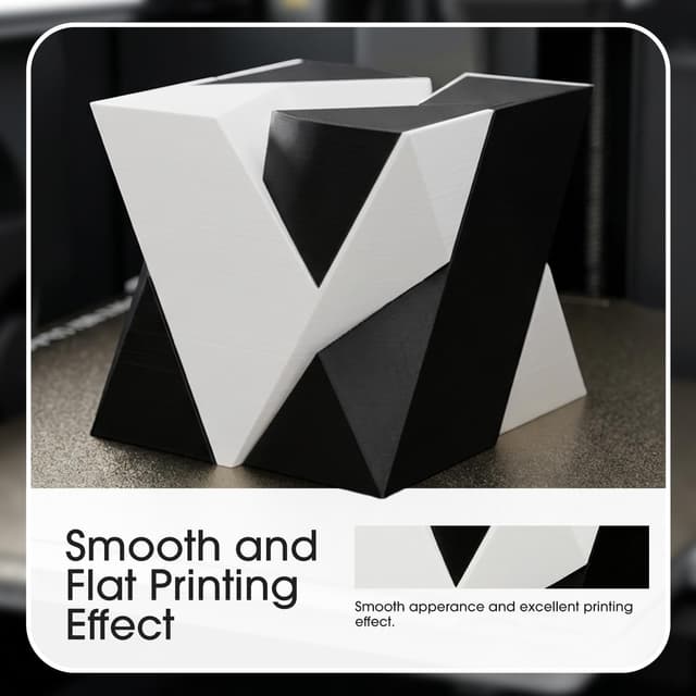 Detalle de eSUN PLA Lite 1.75mm 3D Printer Filament (Cold White) – 4 x 1kg spools